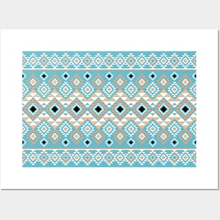 Blue Sky Pattern Posters and Art